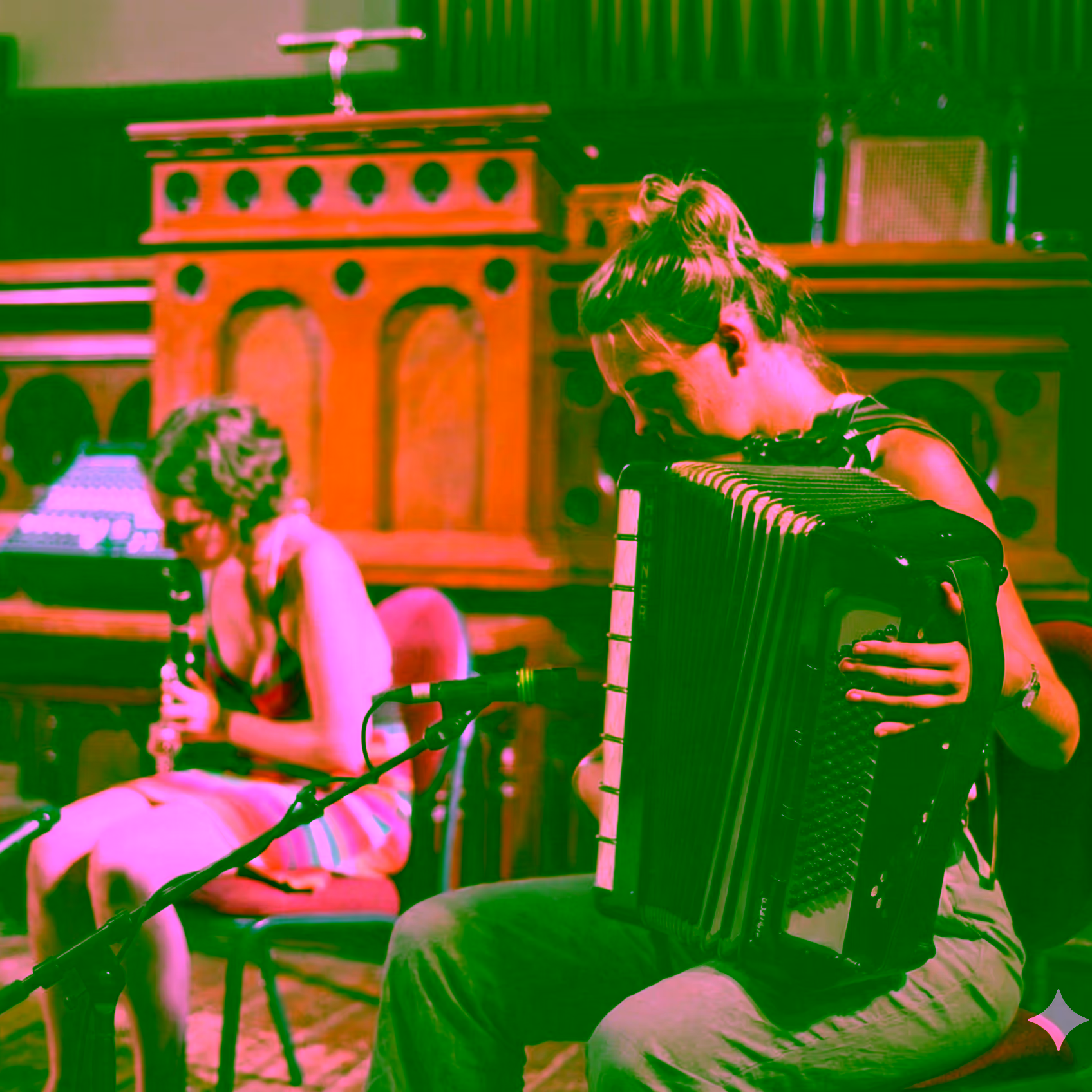 Laura Altman and Monica Brooks